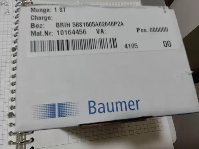 Baumer Encoder 58S1605A02048P2A