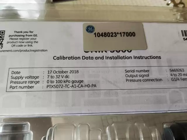 GE Sensor PTX5072-TC-A1-CA-HO-PA thumbnail