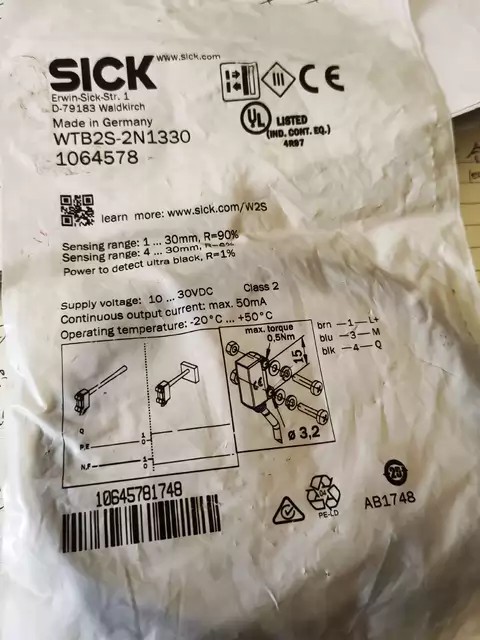 SICK Sensor WTB2S-2N1330