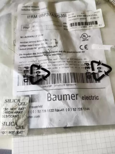 Baumer Switch 08P37A3/S35L