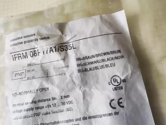 Baumer Switch 08P17A1/S35L thumbnail