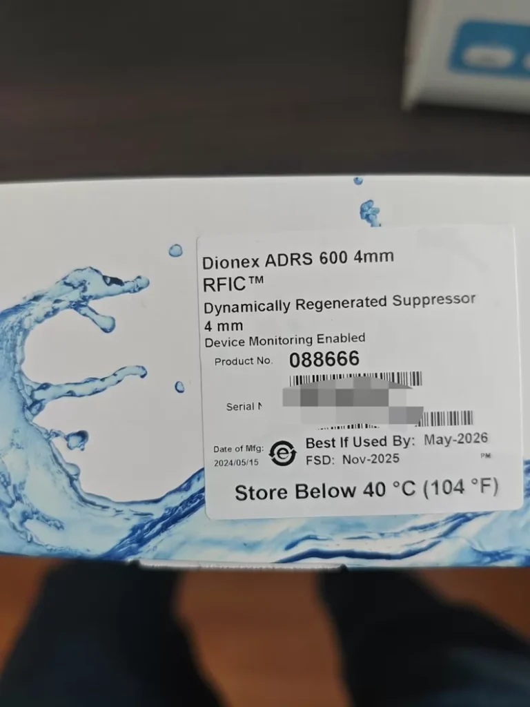 Thermo Scientific Ion Chromatography Suppressor ADRS 600 4 mm 088666 thumbnail