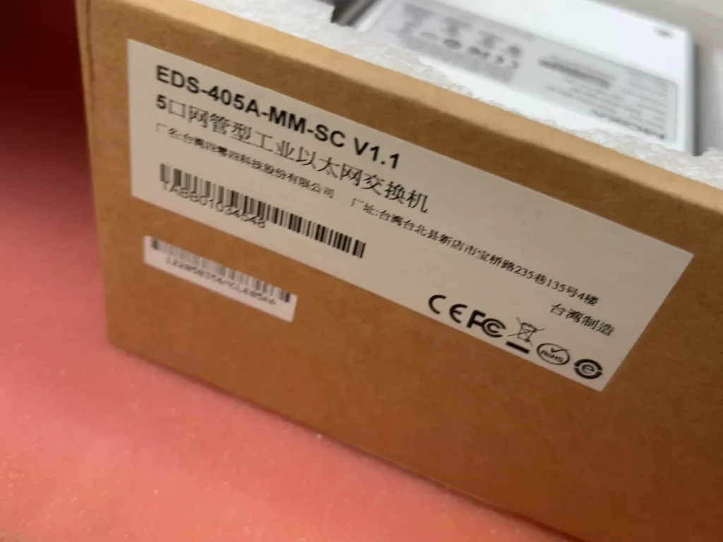Moxa Ethernet Switch EDS-405A-MM-SC