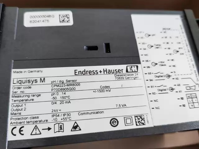 E+H Transmitter CPM223-MR8005 thumbnail