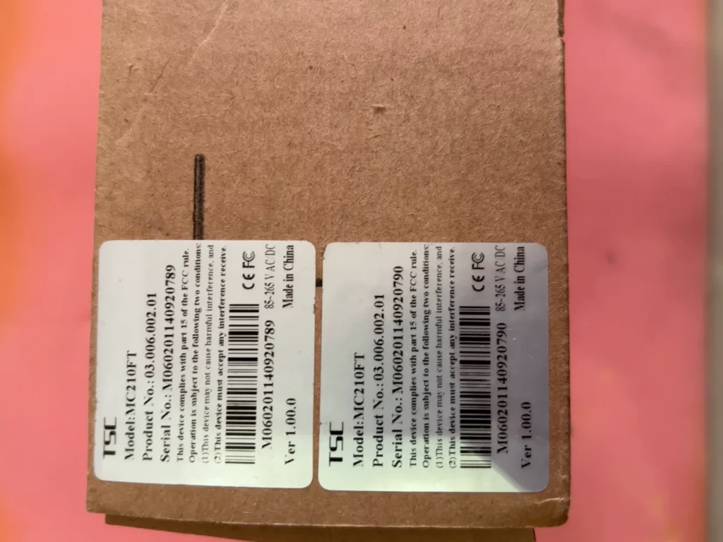 TSC Fiber Optic Transceiver MC210FT-2KM