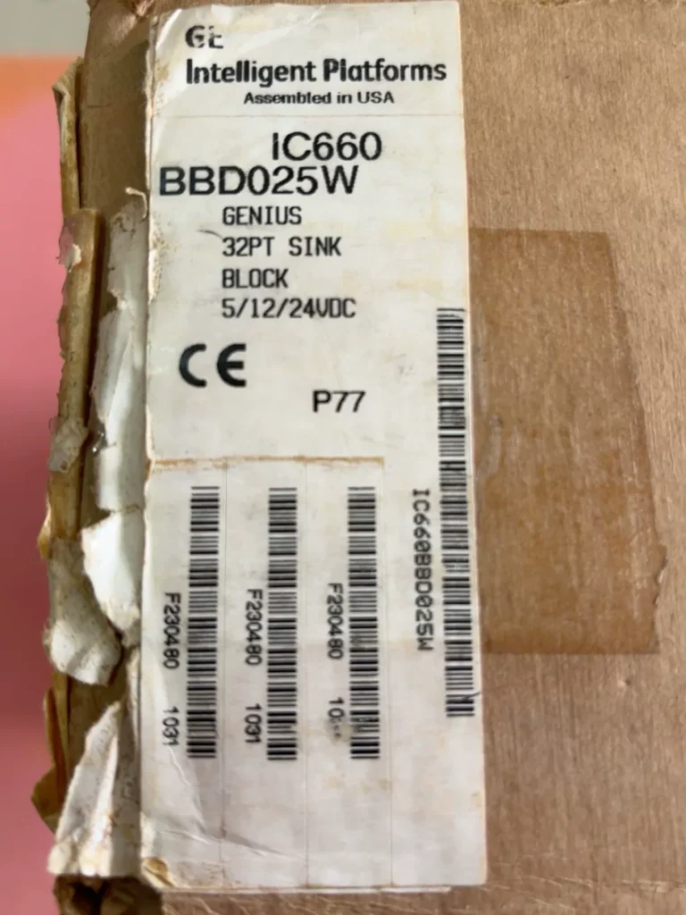 GE Control Module IC660BBD025W