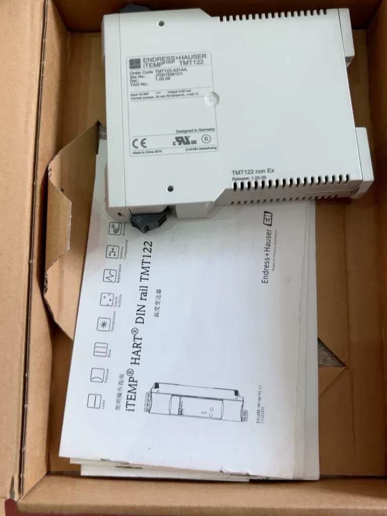 Endress+Hauser Temperature Transmitter TMT122-A31AA thumbnail
