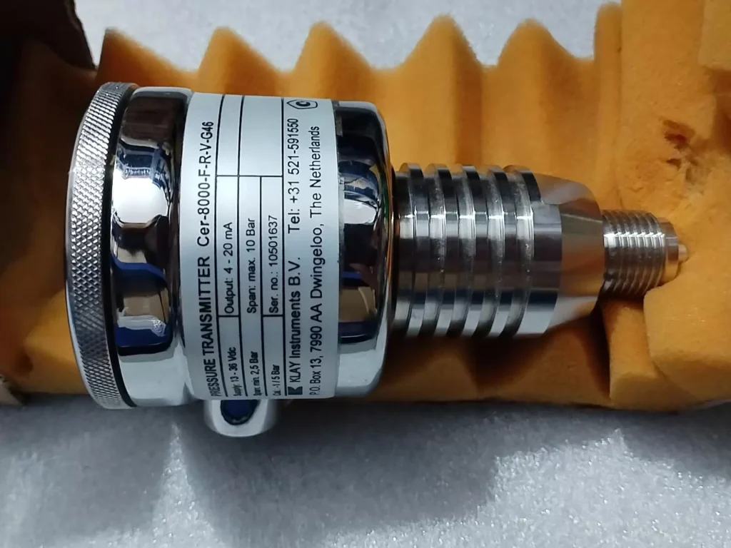Klay Instruments Pressure Sensor Cer-8000-F-R-V-G46