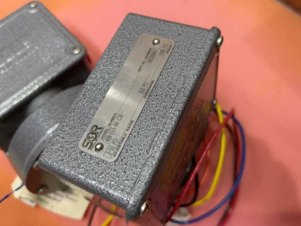 SOR Pressure Switch 4NN-EE5-N4-C2A thumbnail