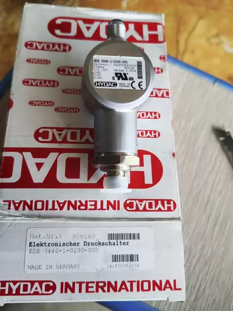 HYDAC Pressure Sensor 3446-1-0100-000 thumbnail
