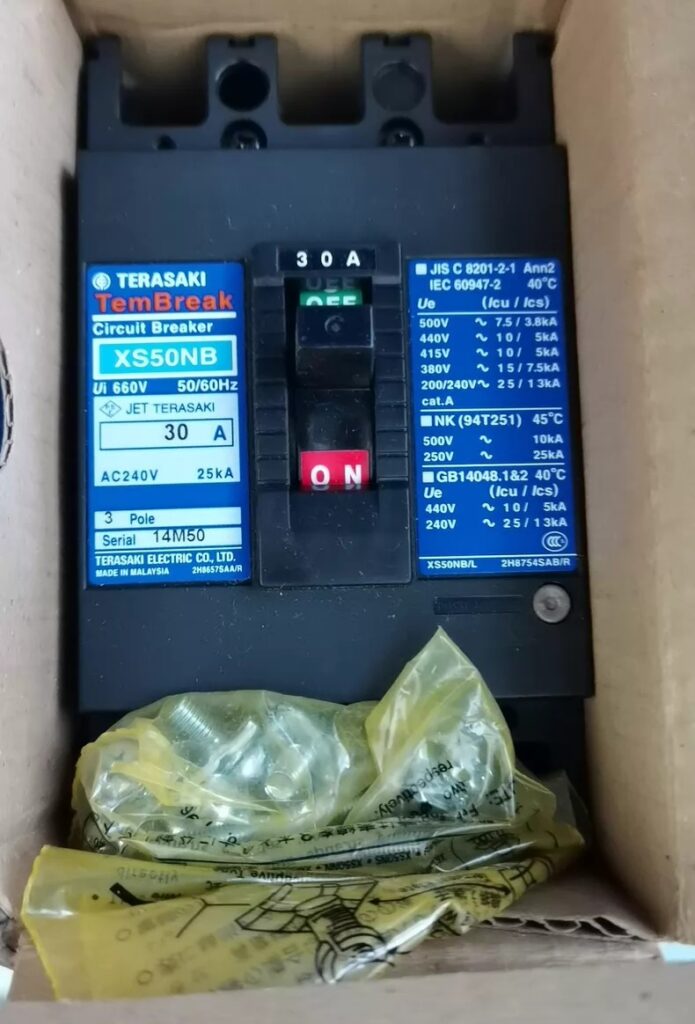 TERASAKI XS50NB AC240 25KA - Image 1