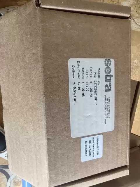 Setra Sensor 2671250LD11G1HD