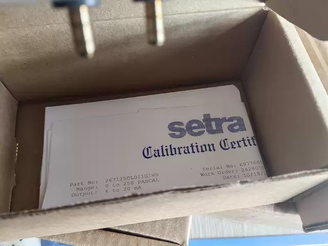 Setra Sensor 2671250LD11G1HD thumbnail