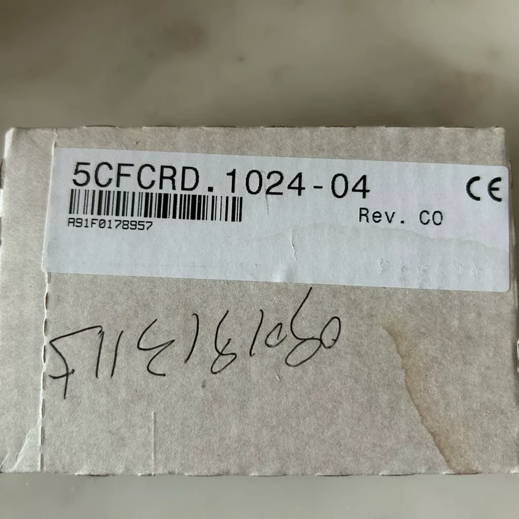 B&R Memory Card 5CFCRD.1024-4