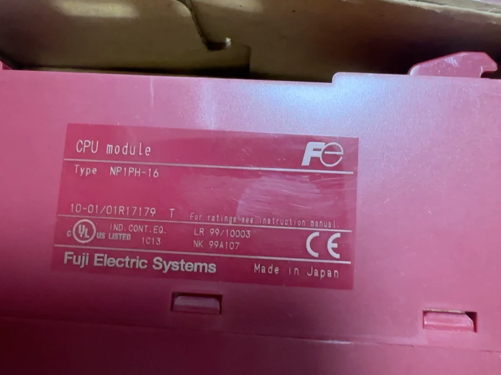 Fuji Electric Controller NP1PH-16 thumbnail