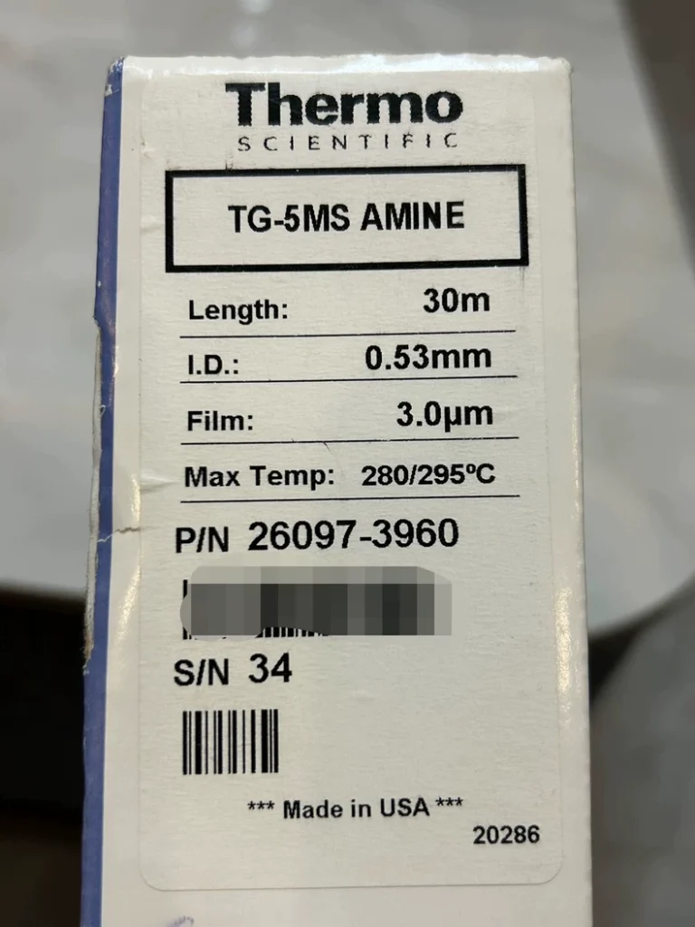Thermo Fisher Scientific Chromatography Column TG-5ms thumbnail