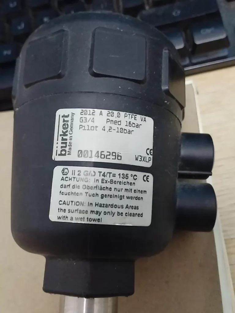 Buerkert Valve 00146296 thumbnail