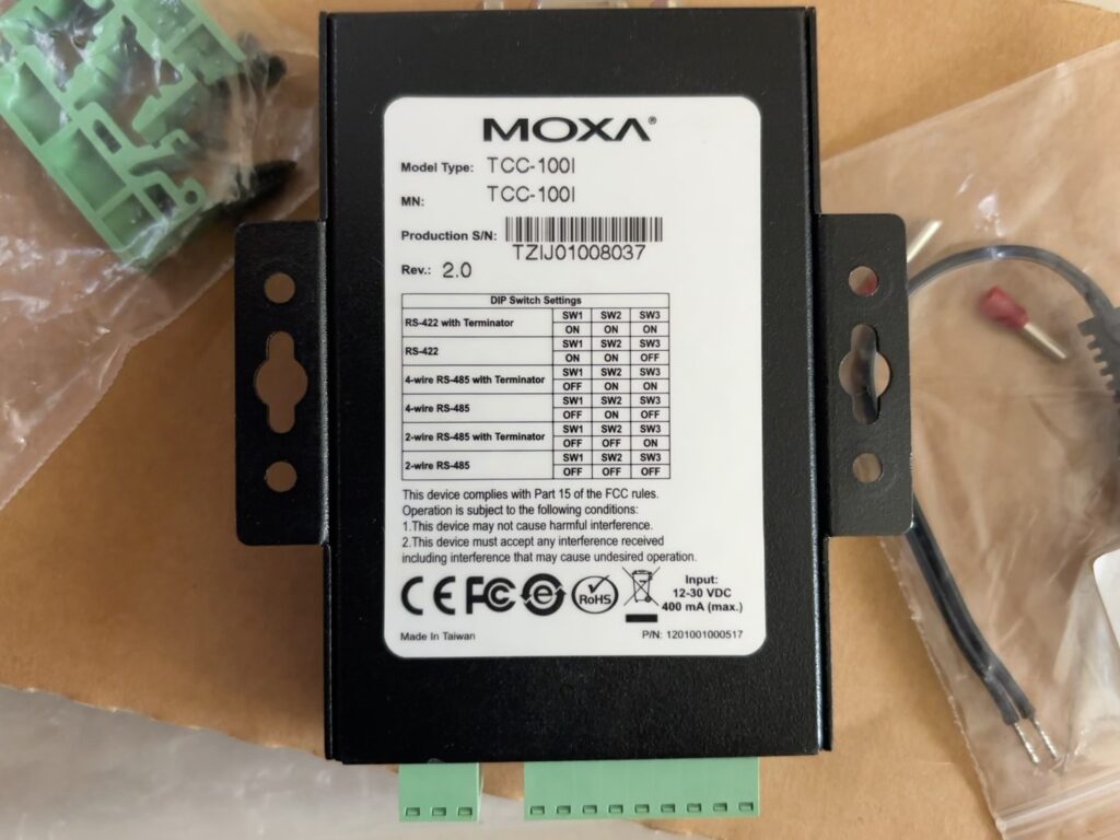 Moxa Serial Converter TCC-100I thumbnail