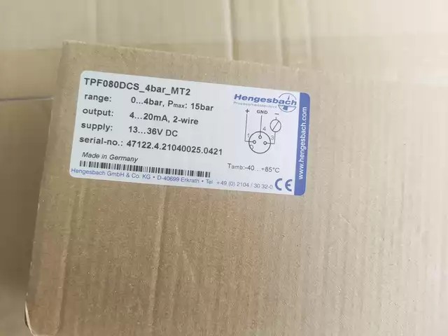 hengesbach Sensor TPF080DCS_4Bar_MT2