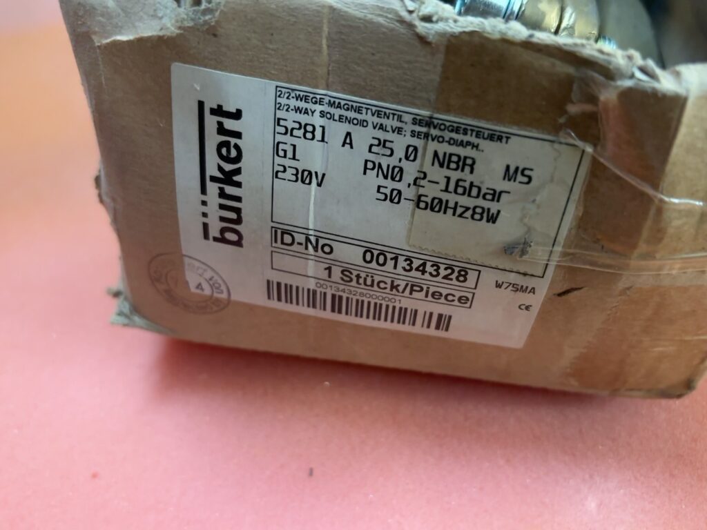 Burkert Valve 25.0 thumbnail