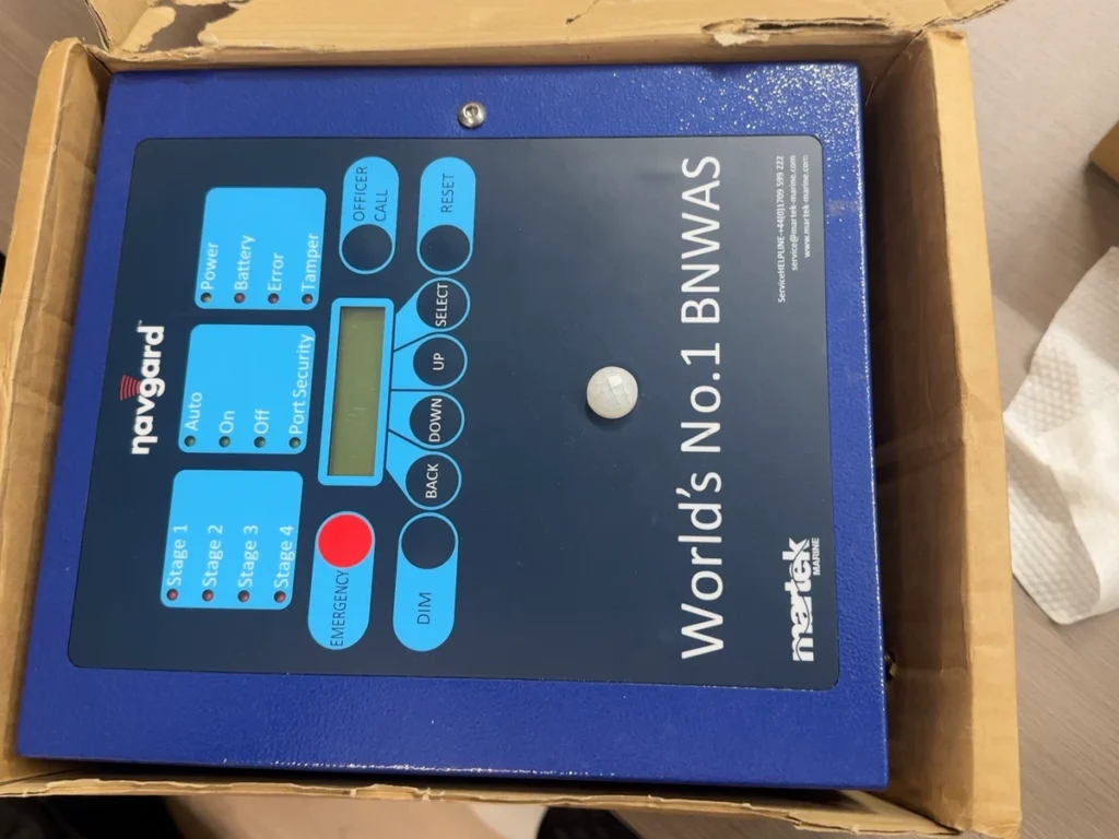 Martek Marine Navgard BNWAS Bridge Navigational Watch Alarm System