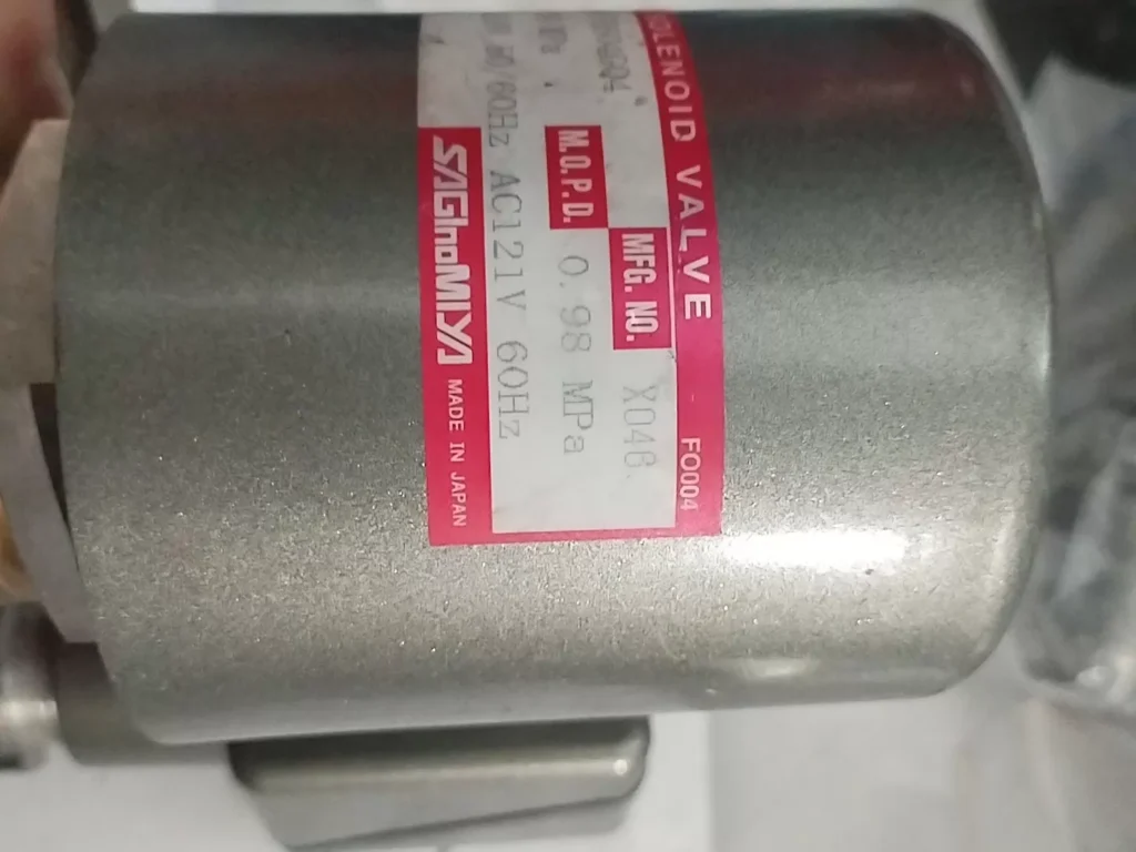 Saginomiya Solenoid Valve GMV-H604GQ4 thumbnail