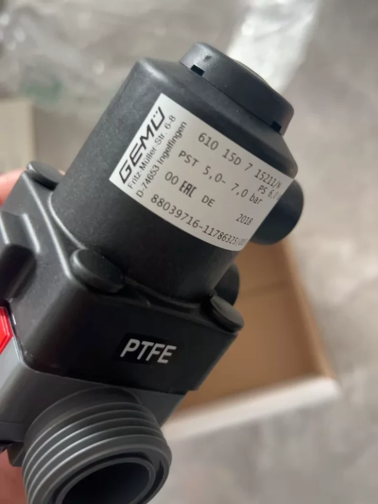 Gemu Pneumatic Diaphragm Valve 61015D715211N