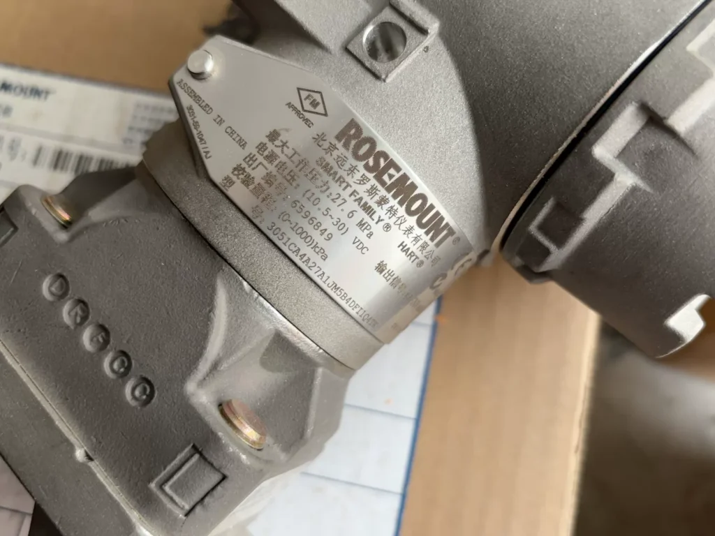 Rosemount Pressure Transmitter 3051CA4A27A1JM5B4DFI1Q4T thumbnail