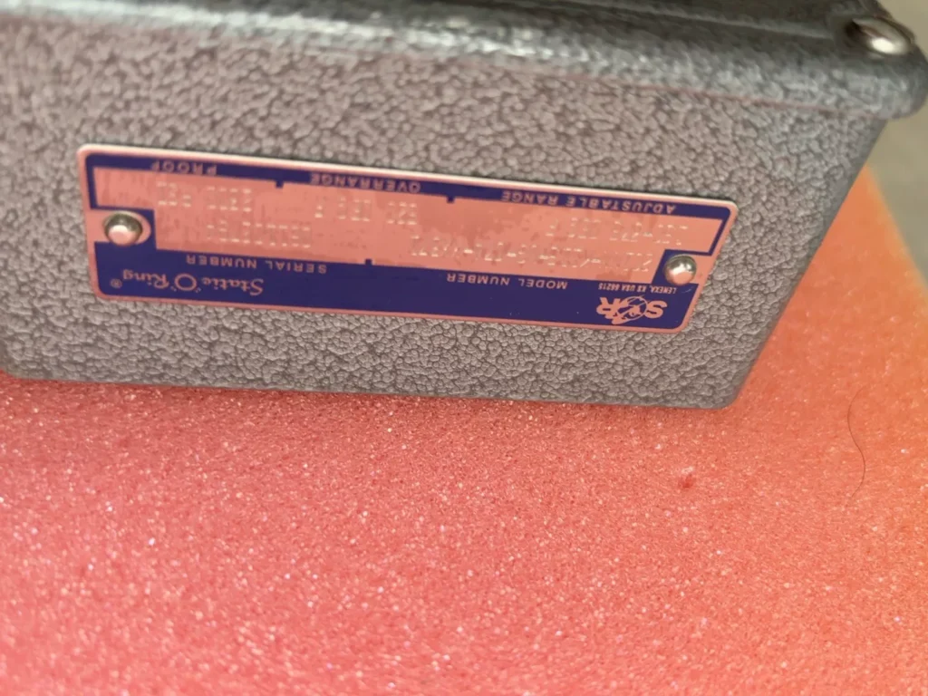 SOR Temperature Switch 201NN-K125-U9-C7A-X thumbnail