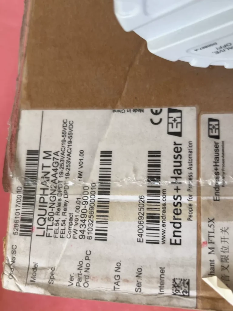 Endress+Hauser Level Switch FTL50 thumbnail