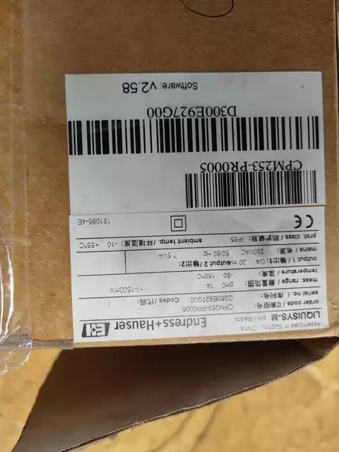E+H Transmitter CPM253-PR0005