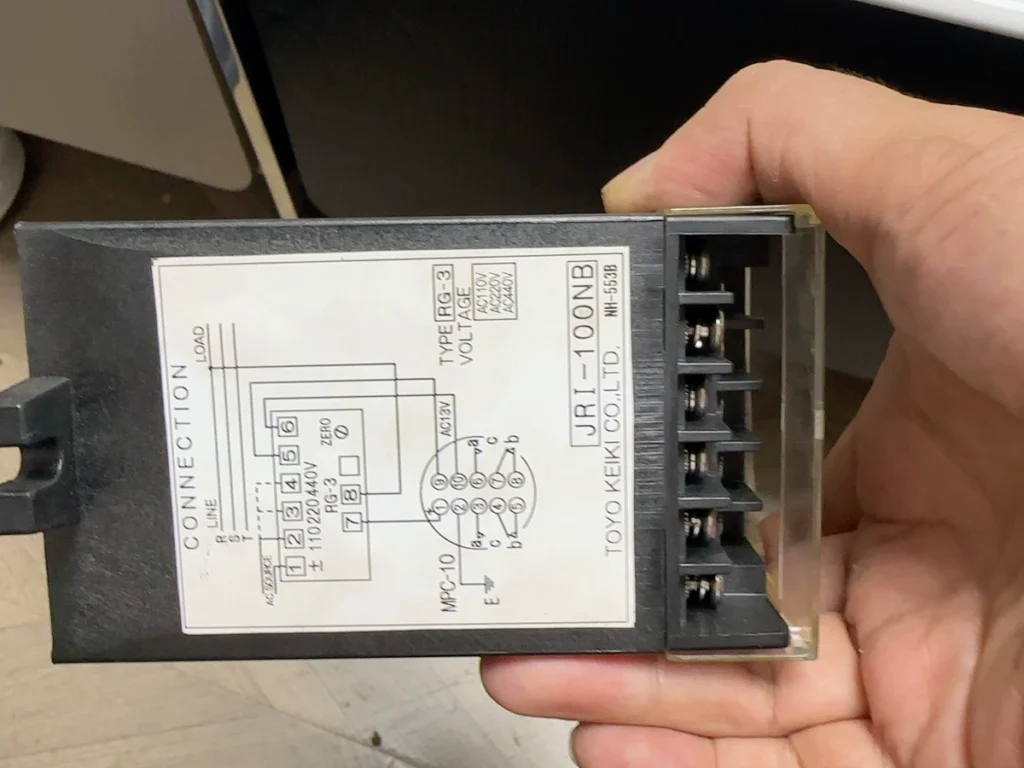 Toyo Keiki Grounding Resistor RG-3