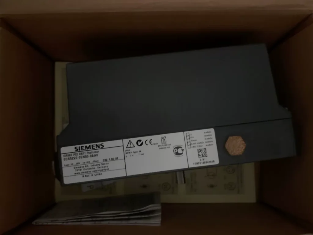 Siemens Valve Positioner 6DR5220-0EN00-0AA0