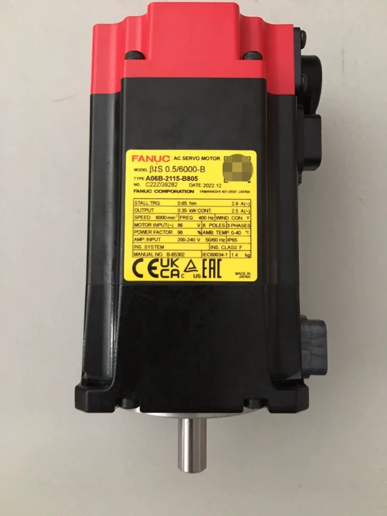 FANUC Servo Motor A06B-2115-B805 thumbnail