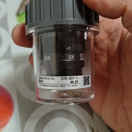 Mitutoyo Microscope Objective ML3X 375-037-1