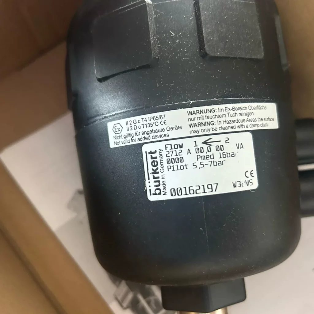 Burkert Valve 2712 A thumbnail