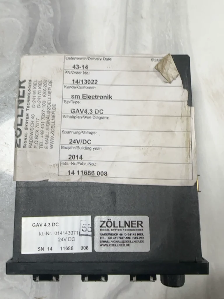 Zöllner GAV4.3 DC / 24VDC thumbnail