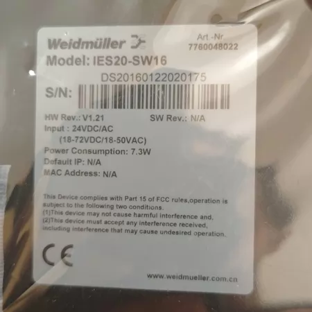 Weidmüller IES20-SW16
