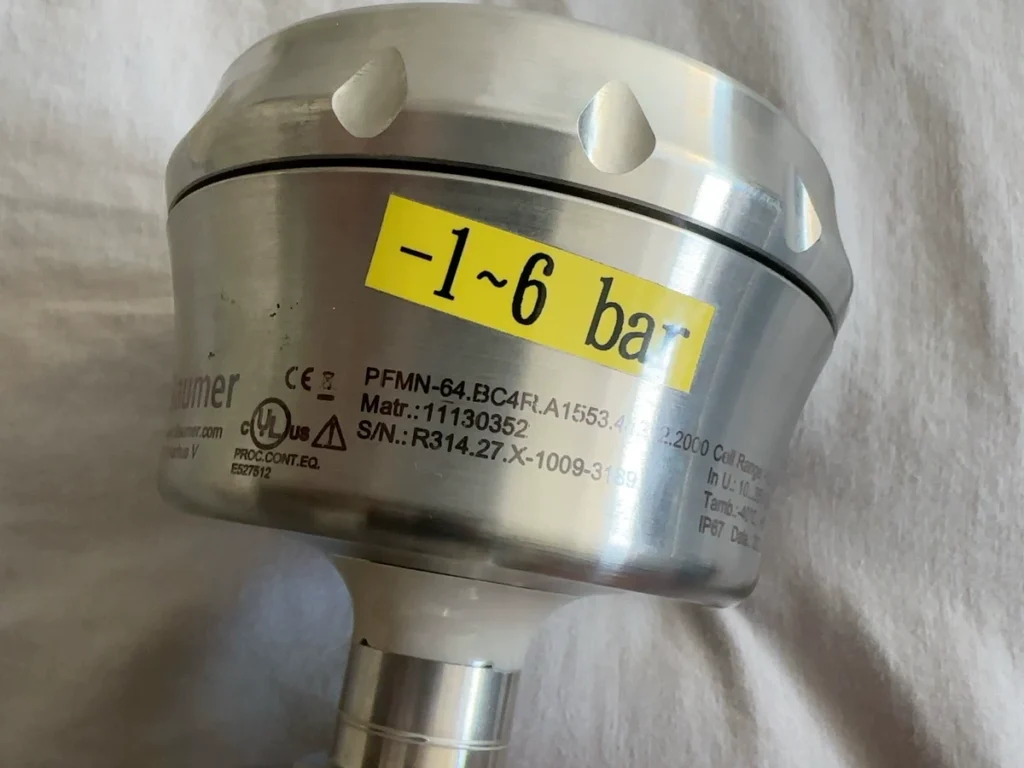 Baumer Pressure Sensor PFMN-64.BC4R.A1553.41212.2000 thumbnail