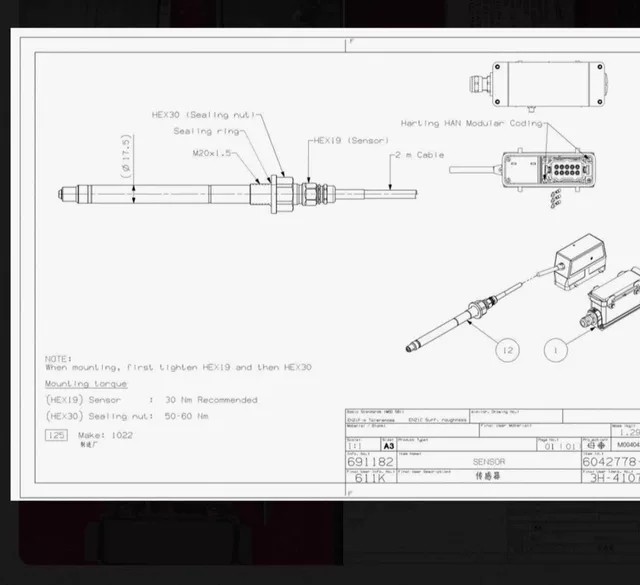 Danfoss Sensor 6042778-2