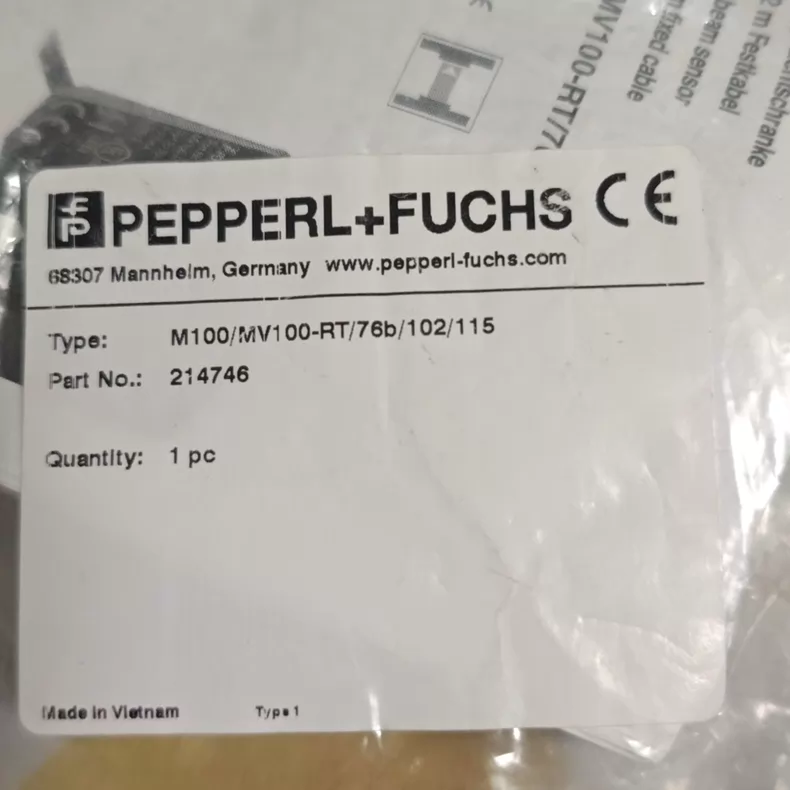 Pepperl+Fuchs Sensor M100/MV100-RT/76b/102/115 thumbnail