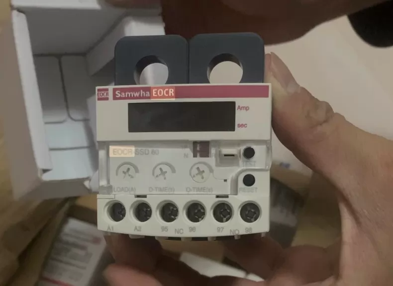 Samwha Motor Protection Relay EOCR SSD60DM7