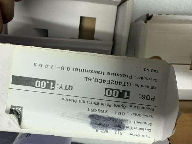 KONGSBERG Pressure Transmitter GT402E4C0.6L thumbnail