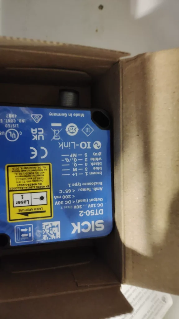 SICK Laser Distance Sensor DT50-2B215252 thumbnail