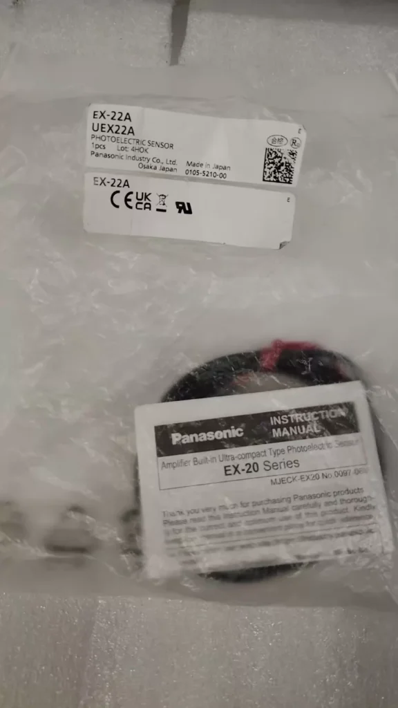 Panasonic Photoelectric Sensor EX-22A