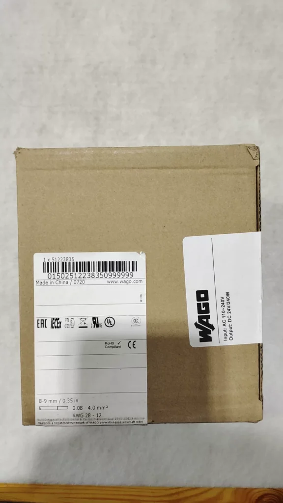 WAGO Power Supply 787-732 thumbnail
