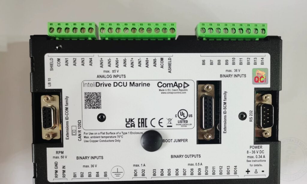 ComAp Engine Controller InteliDrive DCU Marine thumbnail