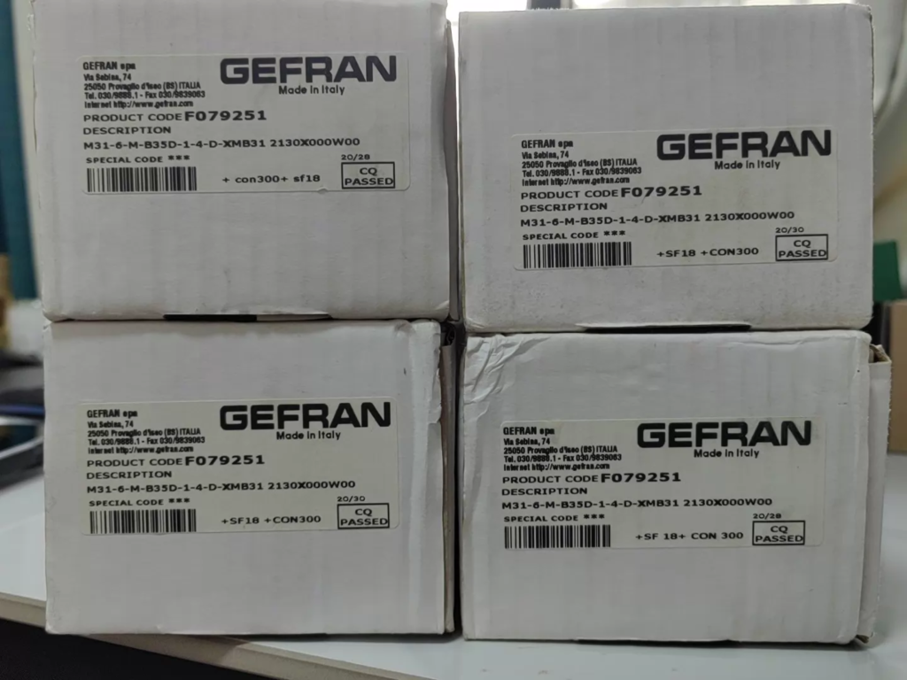 GEFRAN F079251 M31-6 -M-B35D-1-4-D-XMB31 Sensor