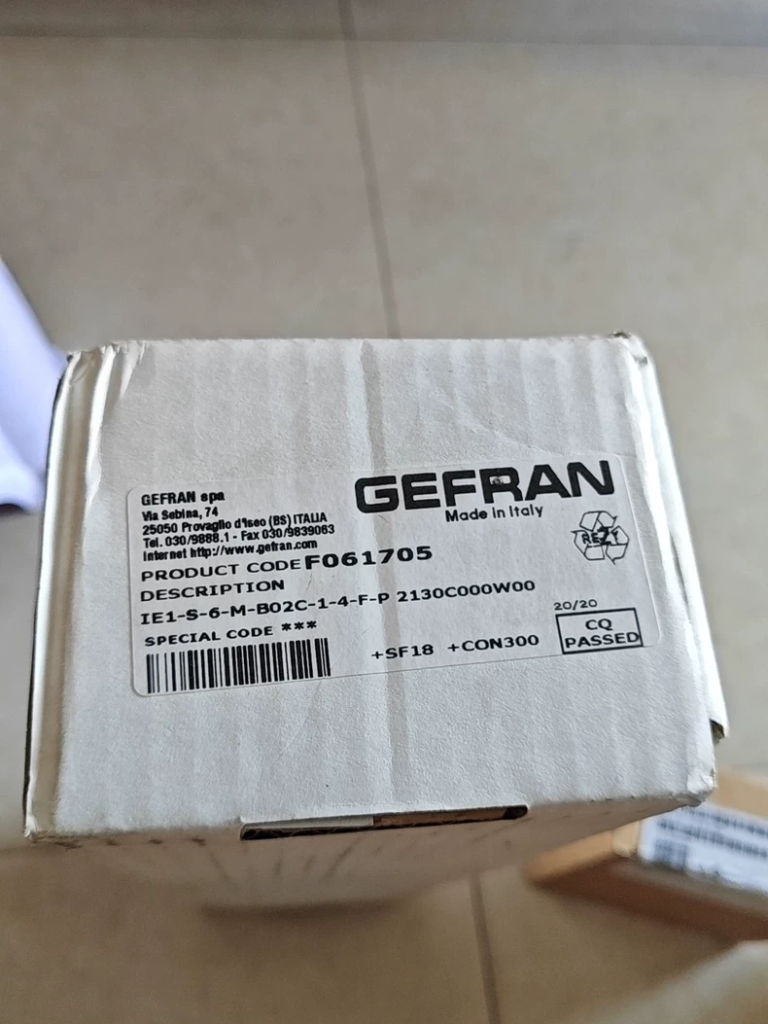 GEFRAN F061705 IE1-S-6-M-B02C-1-4-F-P 2130C000W00 Sensor
