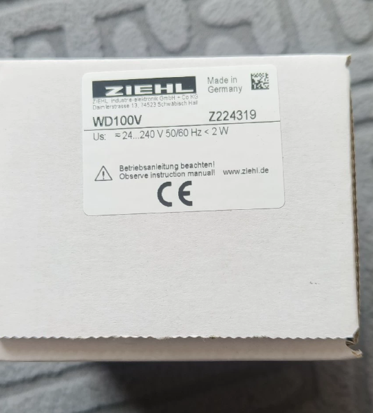 Ziehl Watchdog Time-Relay WD100V Z224319 thumbnail